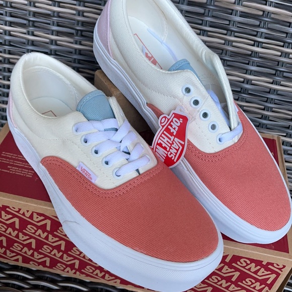 Vans Era Platform Twill Pastel Block/True White WMNS - Picture 7 of 16